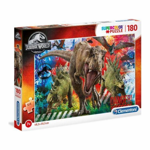 Puzzle 180 dílků Jurský svět