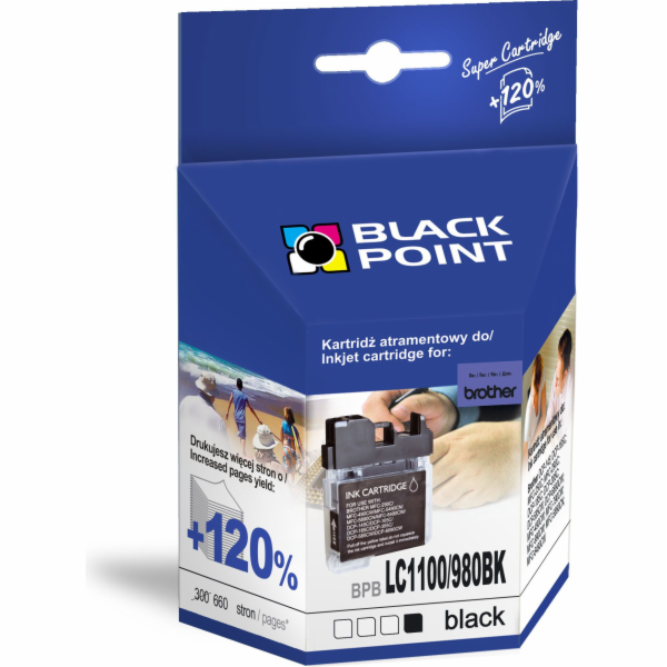 Inkoust Black Point BPBLC1100/980BK (LC-1100BK, LC-980BK)...
