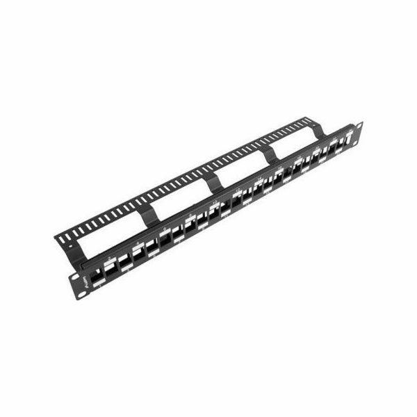 Lanberg Lanberg keystone Patch Panel prázdný s organizére...
