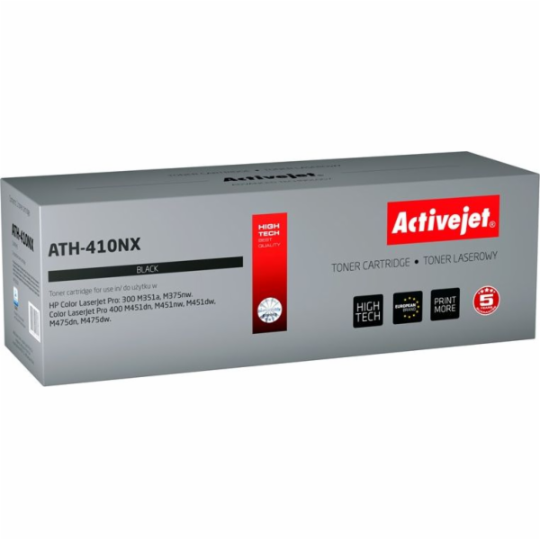 ActiveJet toner ATH-410NX náhrada za HP 305X (CE410X), bl...