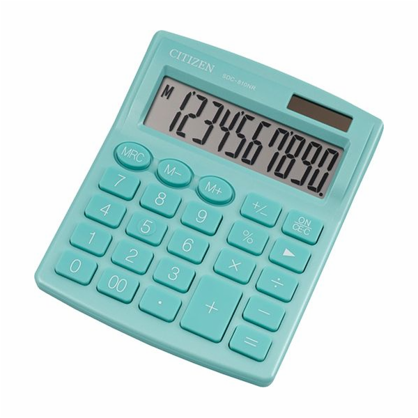 Citizen calculator Citizen calculator SDC810NRGNE, tyrkys...