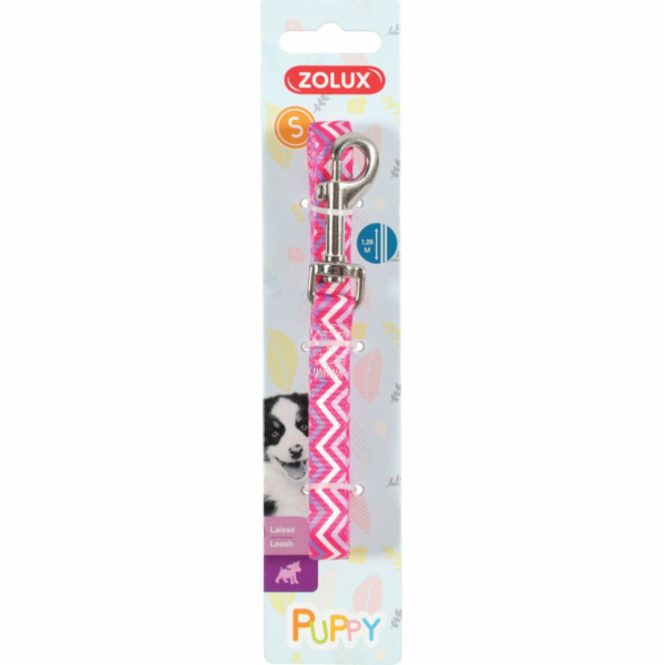Zolux ZOLUX Vodítko Puppy PIXIE 13 mm/1,20 m růžové