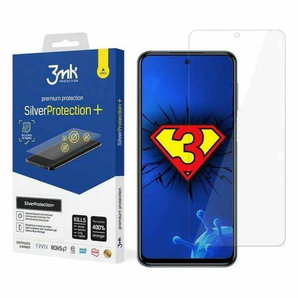 3MK 3MK Silver Protect+ Xiaomi Redmi Note 10 Pro, antimik...
