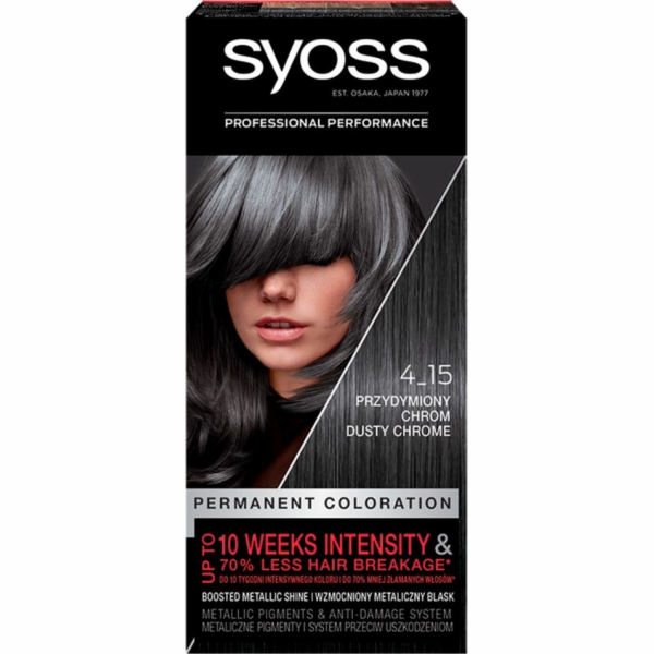 Syoss Syoss Permanent Coloring barva č. 4_15 kouřový chrom