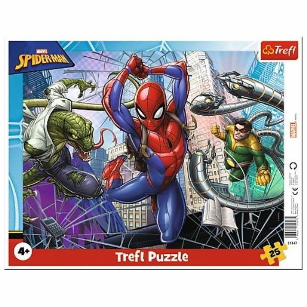 Trefl Puzzle 25 dílků Brave Spiderman 31347 Trefl