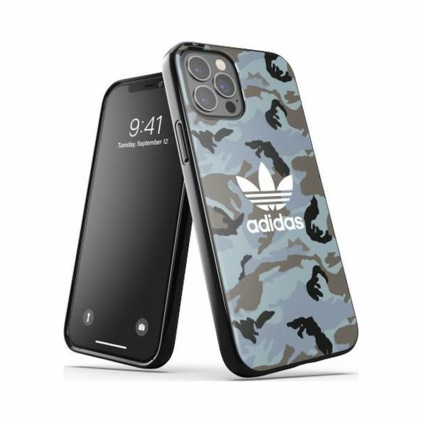 Adidas Adidas OR SnapCase Camo iPhone 12/12 Pro modrá/čer...