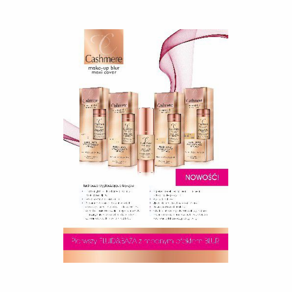 DAX Cosmetics Cashmere Fluid - vyhlazující a krycí báze č...