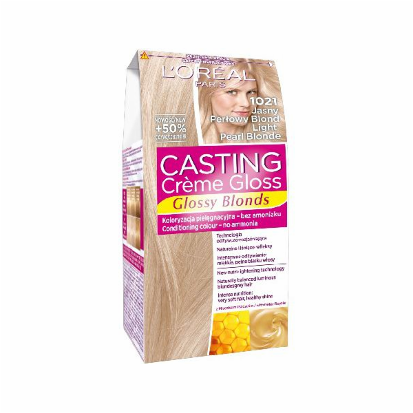 Casting Creme Gloss Barvicí krém č. 1021 Světle perleťová...