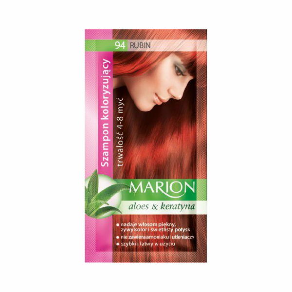 Marion Coloring šampon 4-8 umytí č. 94 rubín 40 ml