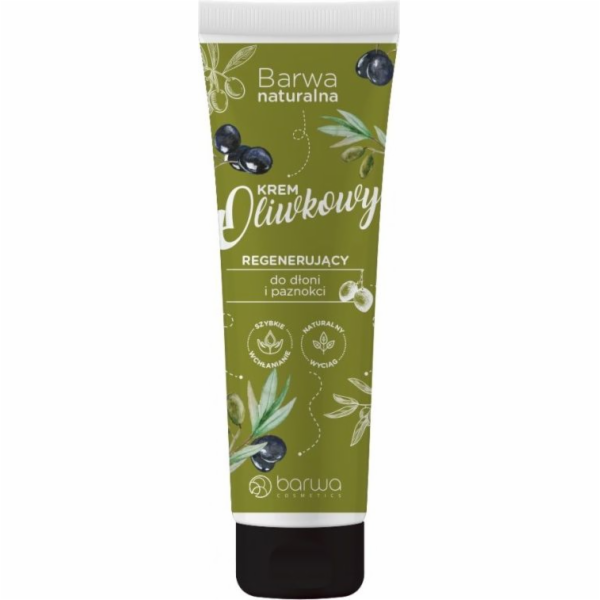 Barwa Olivový krém na ruce s extraktem Shiitake 100 ml