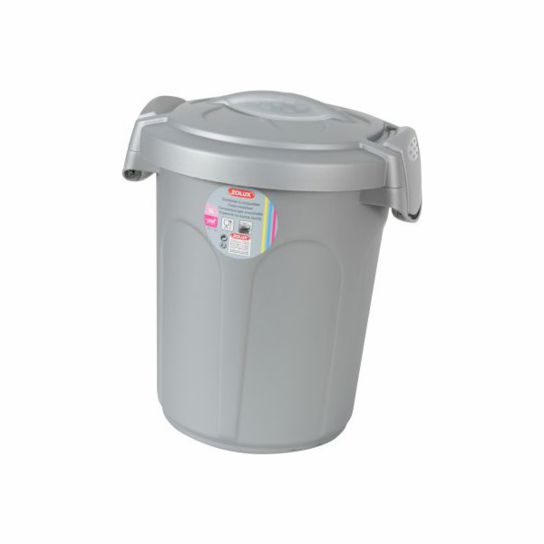 STEFANPLAST Dóza na potraviny Jerry 8 l 24x27x31 cm šedá