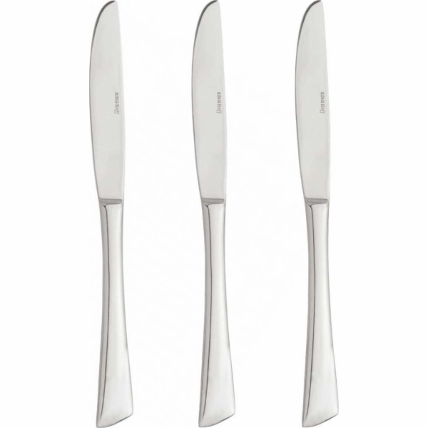 KingHoff JÍDELNÍ NŮŽ 3 ks KINGHOFF KH-1339 lesk