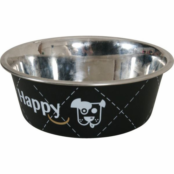 Miska Zolux Inox Happy 2,65 l - černá