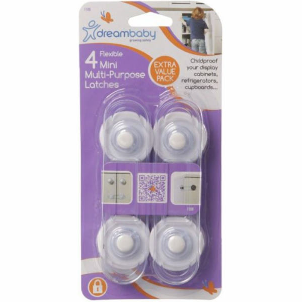 Dreambaby Small polyf. bezpečnostní přísavky 4ks (DRE000050)