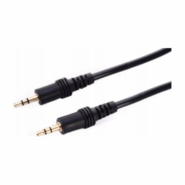 Kabel Libox Jack 3,5 mm - Jack 3,5 mm 1 m černý (LB0061)