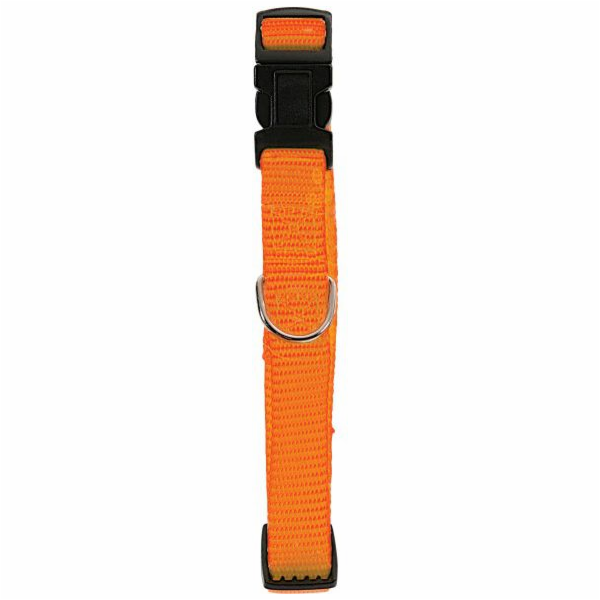 Zolux Nastavitelný nylonový límec 25 mm oranžový