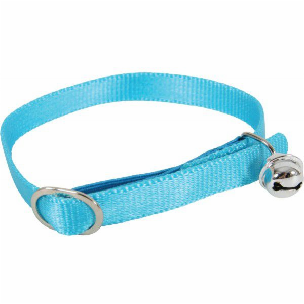 Zolux Obojek pro kočky nylon 10mm/30cm modrý