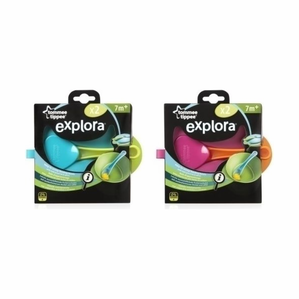 Sada dětského nádobí Tommee Tippee růžová 3 kusy (TT0261)