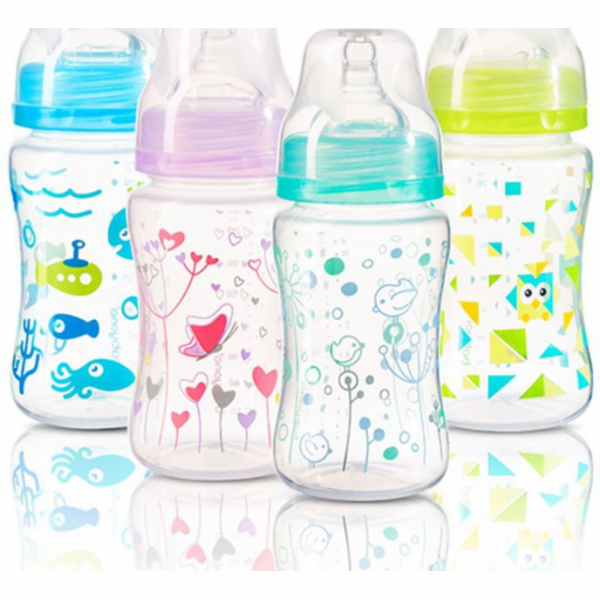 Babyono širokohrdlá láhev 240ml (403)