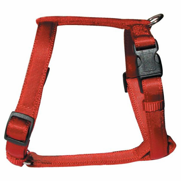 Popruh Zolux Cushion harness 20mm - červený