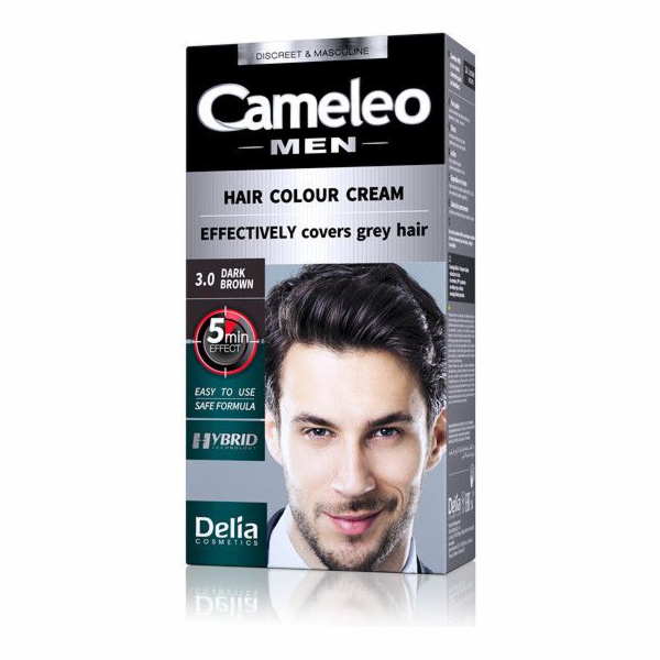 Delia Cosmetics Cameleo Men Hair Color krémová barva na v...