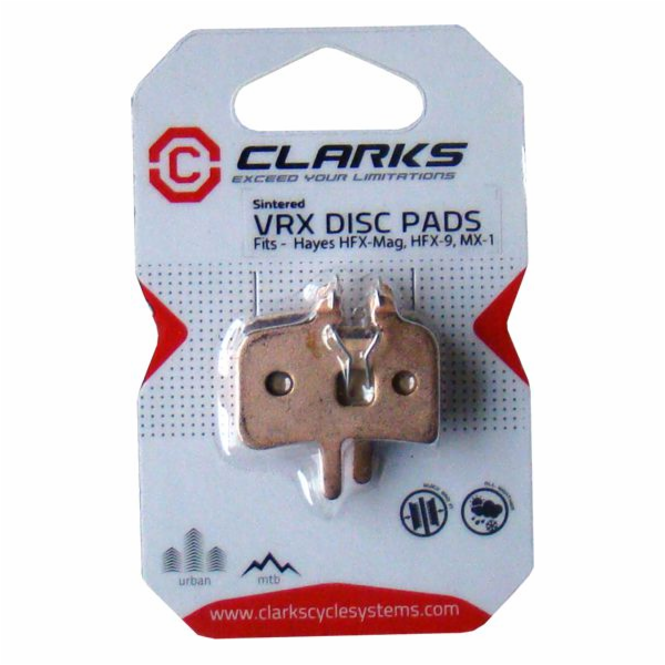 Brzdové destičky Clarks HAYES (HFX-Mag, MX-1, Mag HFX-9) ...