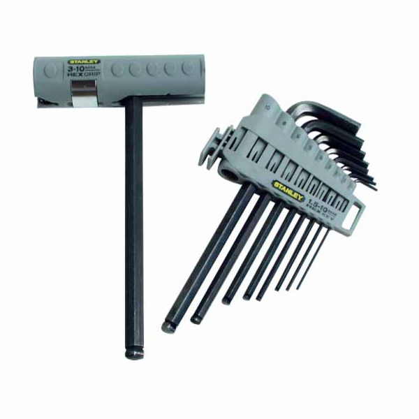 Sada imbusových klíčů Stanley multifunkční 1,5-10mm s kul...