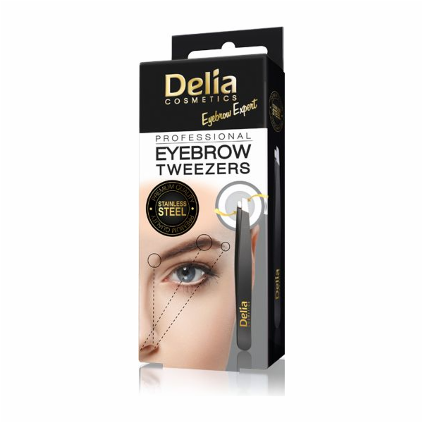 Pinzeta na obočí Delia Eyebrow Expert 1 ks.