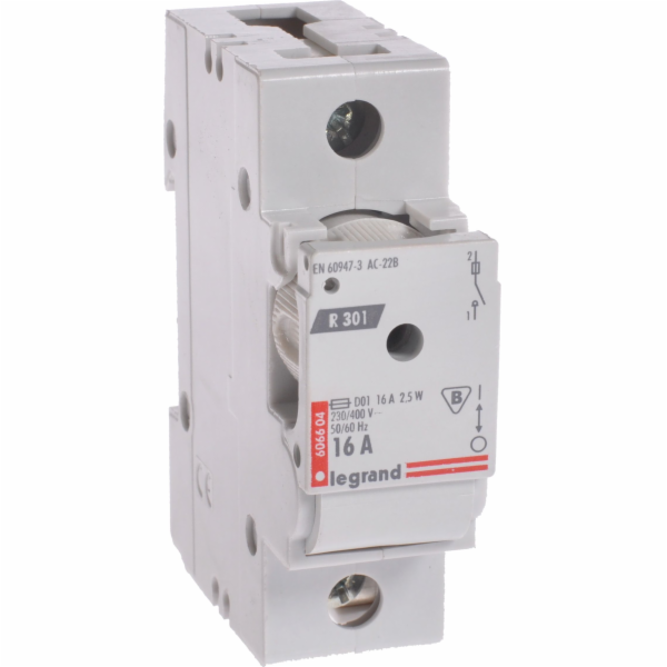 Legrand Pojistkový odpínač R 301 16A 1P - 606604