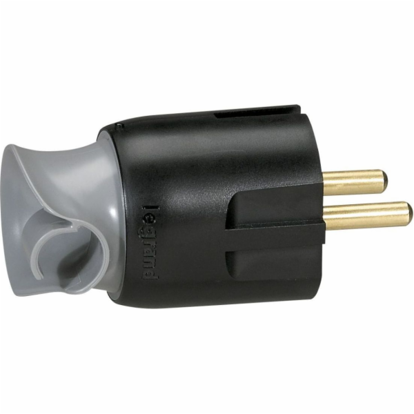Legrand Rotační zástrčka 2P+E 16A černá - 50173