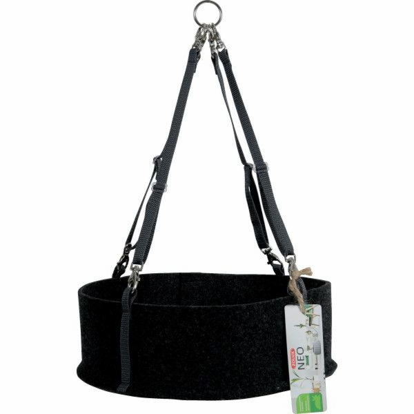 Houpací síť Zolux NEO 21 cm malá černá