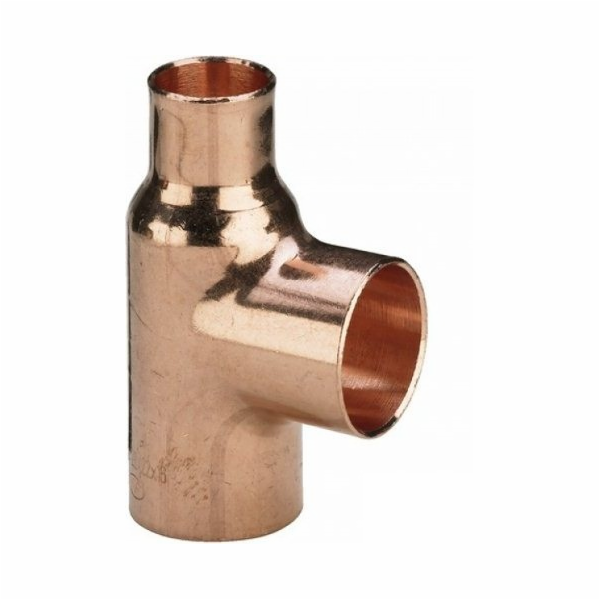 Viega Redukční T-kus 22x18x22mm měděný - 101497
