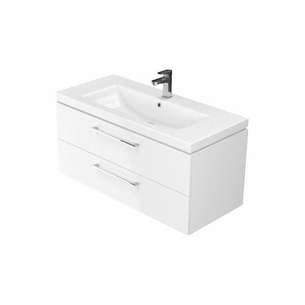 Cersanit Lara skříňka pod umyvadlo šedá 99,4 cm (S801-191)