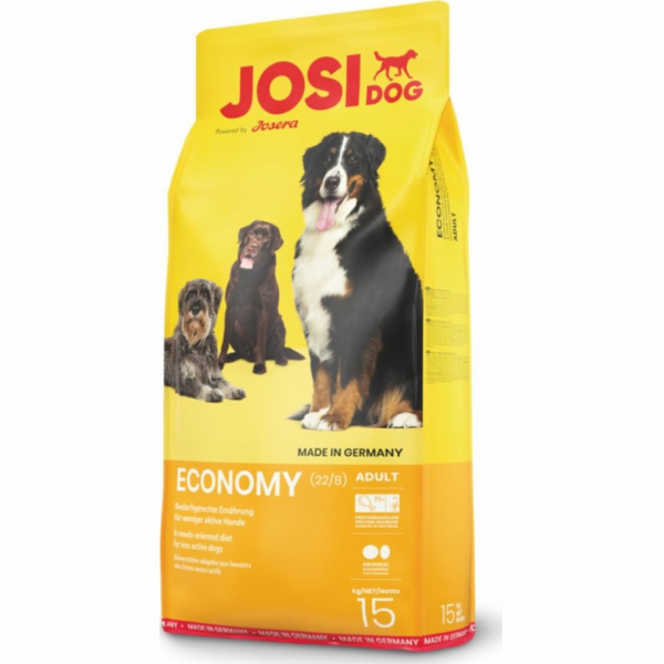 Josera JosiDog Economy 15 Kg Dospělý jedinec Vepřové, Zel...