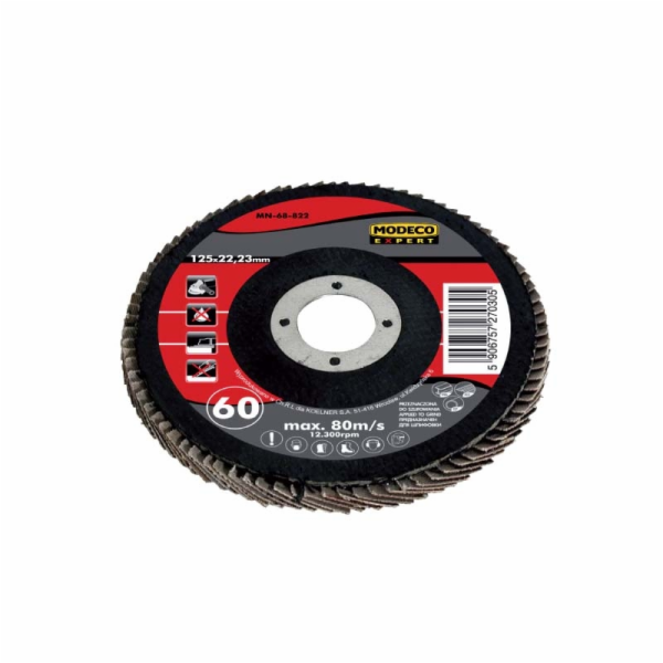 Modeco Konvexní lamelový kotouč 125mm zrnitost 120 10ks. ...