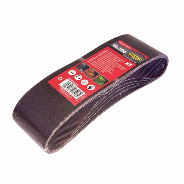 Modeco Nekonečný brusný pás 75x533mm zrnitost 80 5ks. - M...