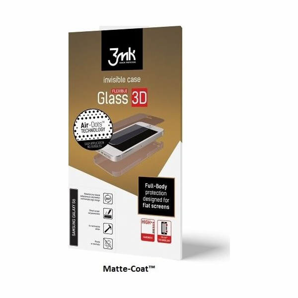 3MK FlexibleGlass 3D Sam A40 Hybrid Glass + Matte Film un...