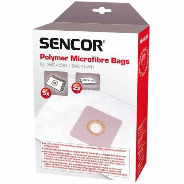 Sáček do vysavače Sencor K&amp;M SVC 45 RD/SVC45 WH