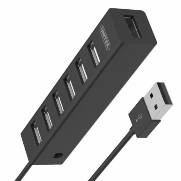 Unitek Y-2160 USB HUB 7x USB-A 2.0 Rozbočovač 