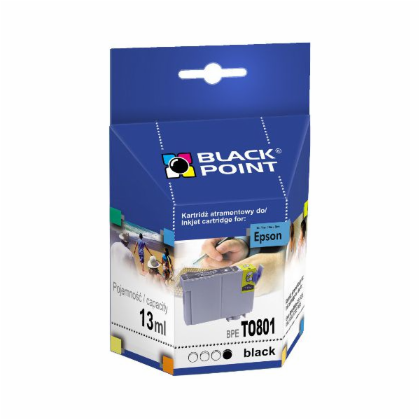 Inkoust Black Point BPE T0801 / C13T08014010 (černý)