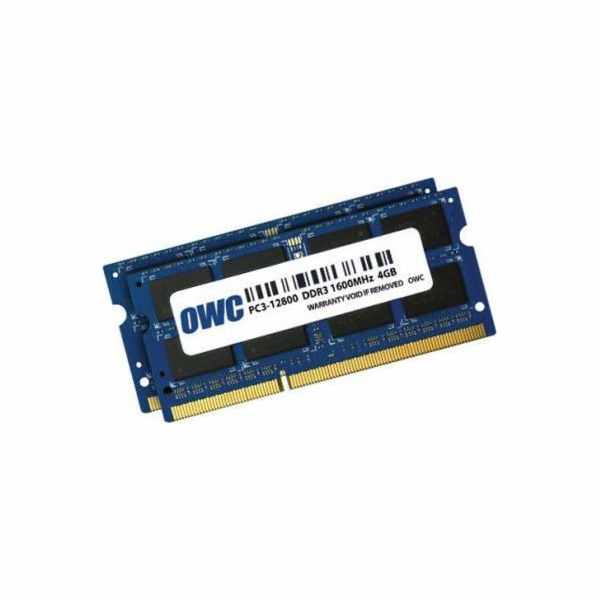 Paměť notebooku OWC SODIMM, DDR3L, 8 GB, 1600 MHz, CL11 (...