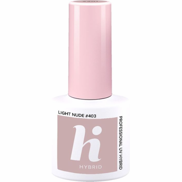 Hi Hybrid Gel Polish č. 403 Light Nude 5ml