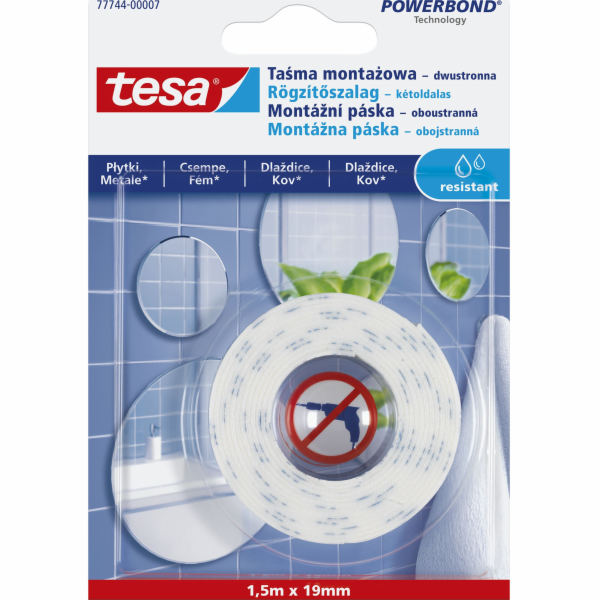 Tesa oboustranná montážní páska vodotěsná 1,5 m (77744-00...
