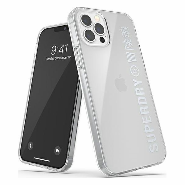 Superdry SuperDry Snap iPhone 12/12 Pro průhledné pouzdro...