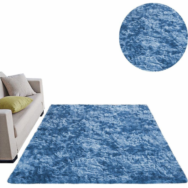 Strado Rug Ombre Shaggy Strado 100x150 OmbreNavy (tmavě m...