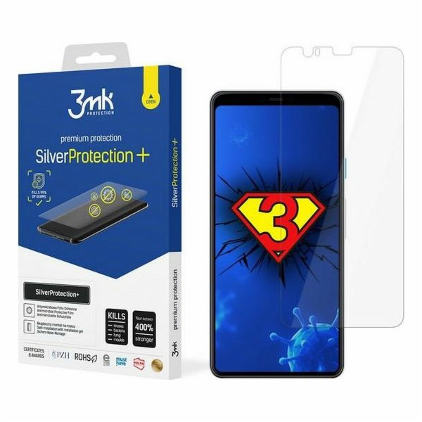 3MK 3MK Silver Protect+ Google Pixel 4 Antimikrobiální fó...