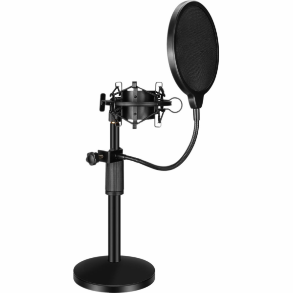 Mozos MKIT-STAND stolní stojan, pop filtr, antivibrační koš