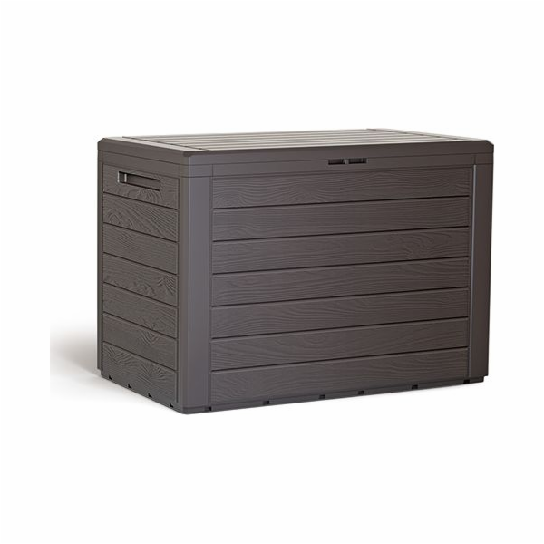 Prosperplast Zahradní box WoodeBox 190L - umbr