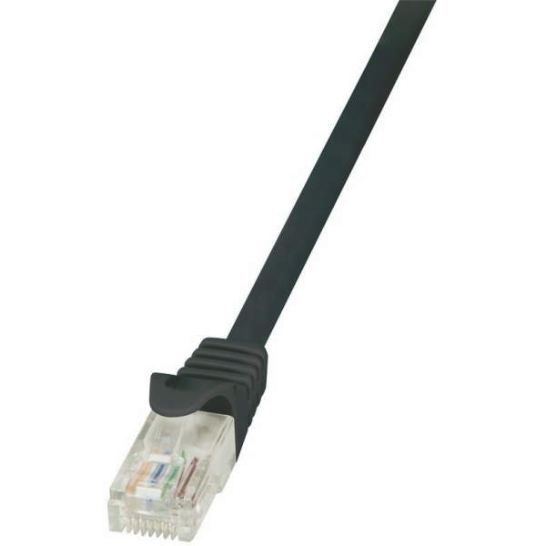 LogiLink Patchcord CAT 5e UTP 1,5 m, černý (CP1043U)