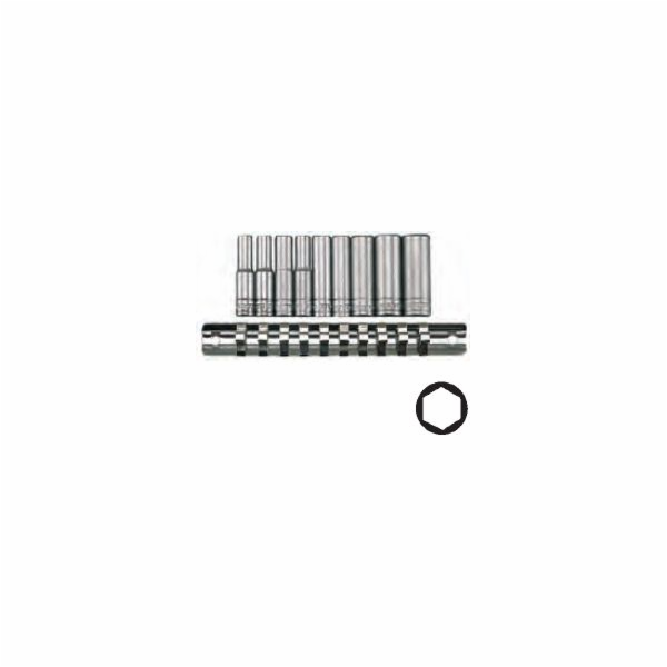 Sada šestihranných nástrčných klíčů Teng Tools 1/4 4-13mm...